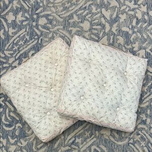Cream and Pink Textured Pillows for Elegant Decor